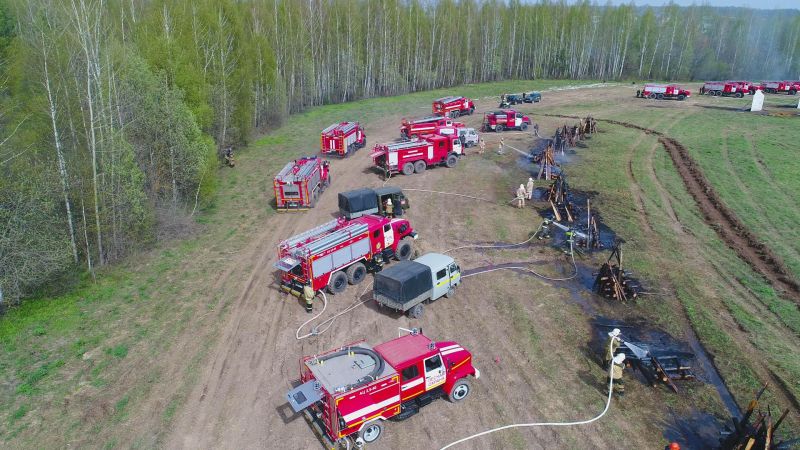 Реутовские пожарные показали высокую выучку в масштабных учениях Новости Реутова 